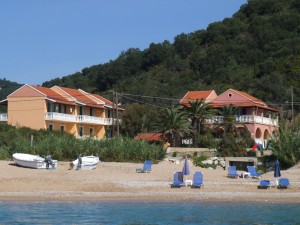 Appartementhäuser Dimitri und Stefanos in Agios Georgios direkte Strandlage